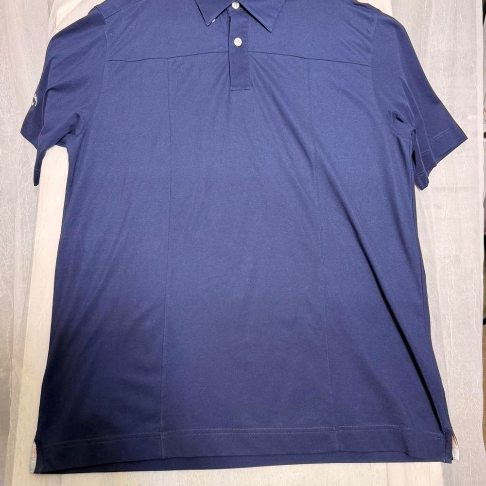 Callaway blue golf polo shirt